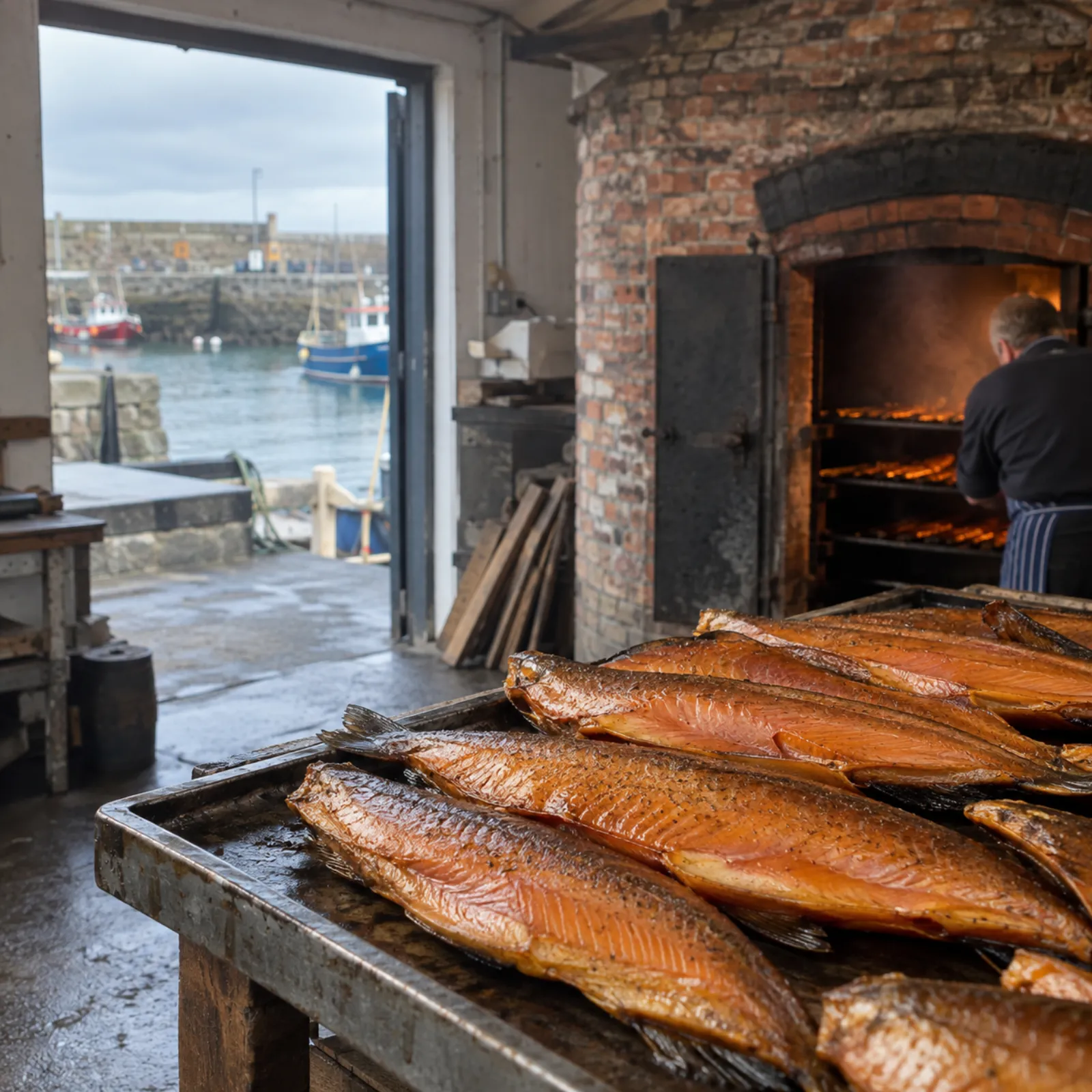 smoked trout