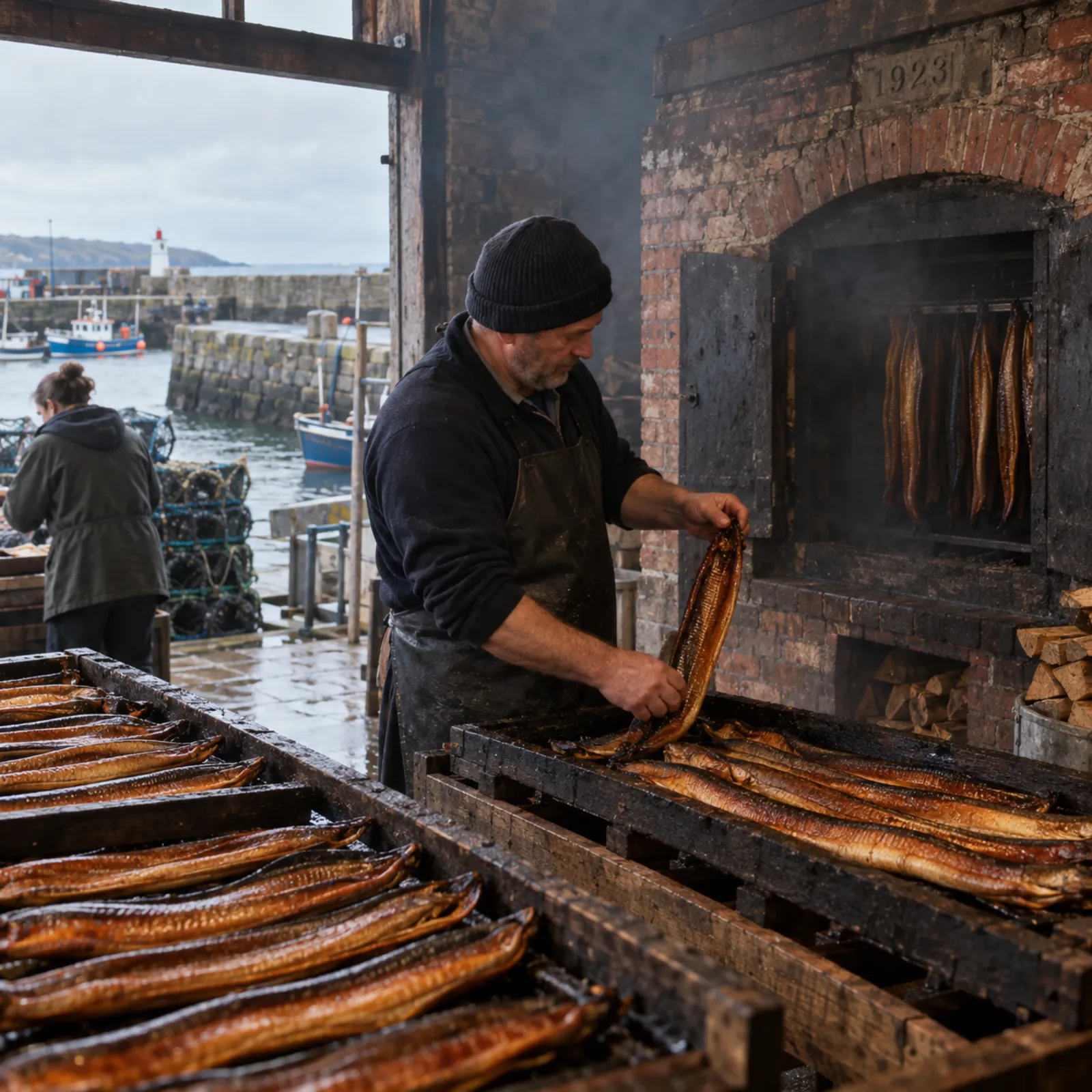 smoked eel